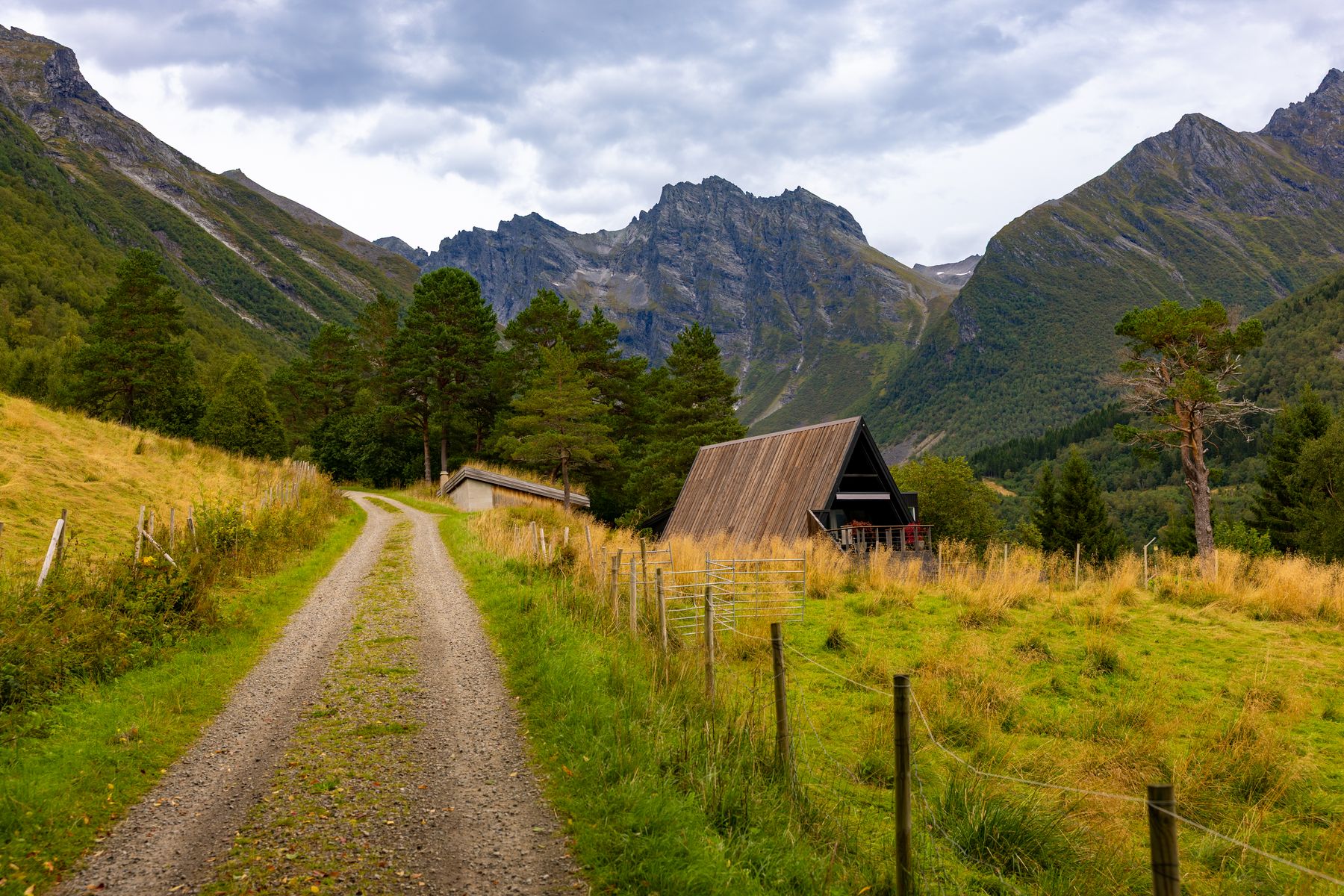 Pastoral Road in Indre-Urke